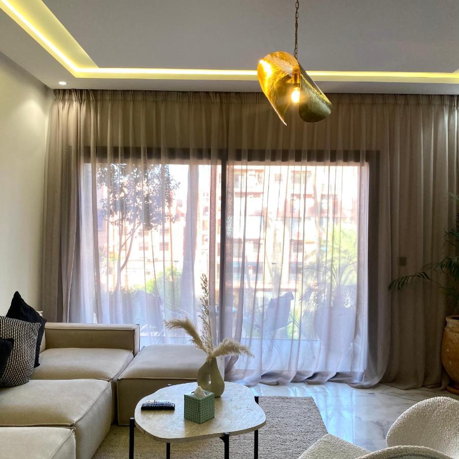 Rooftop Pool, Bright & Cozy Apartment In City Center มาร์ราเกช ภายนอก รูปภาพ