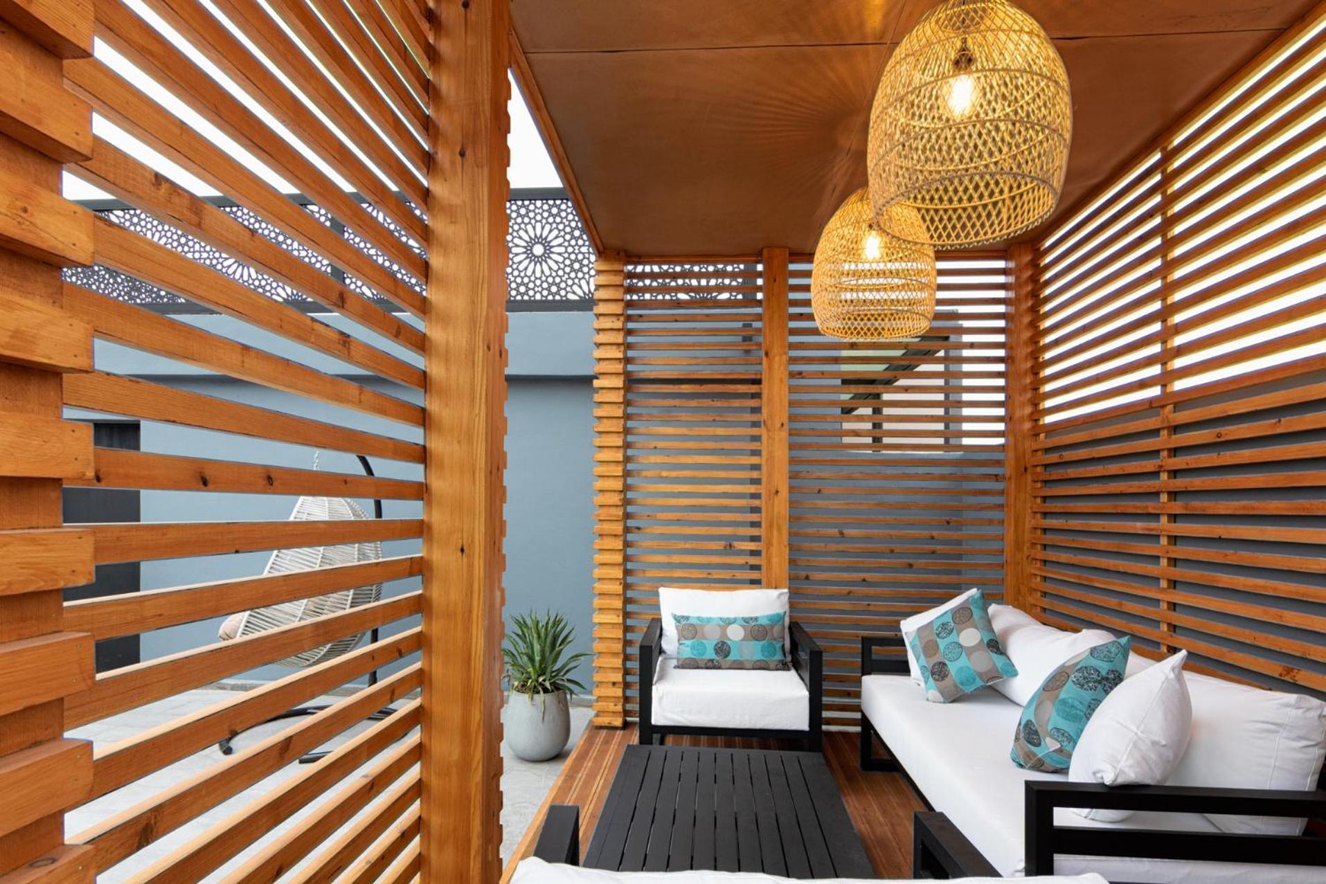 Rooftop Pool, Bright & Cozy Apartment In City Center มาร์ราเกช ภายนอก รูปภาพ